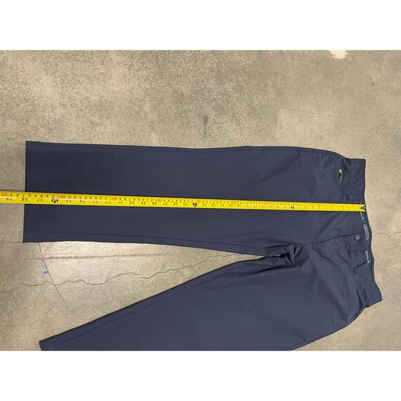 William Murray Pants Mens 38 Blue Straight Performance Chinos Work Golf 38 - Picture 2 of 4